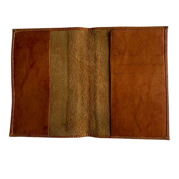 Handcrafted Genuine Leather USA Passport Holder United States of America Seal - Picture 3 of 6